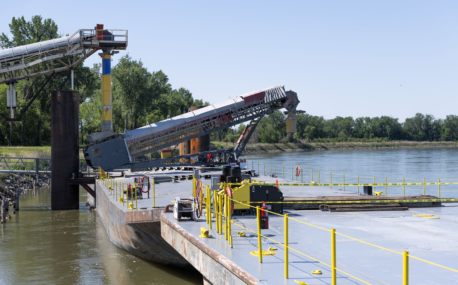 Port of Blencoe ribbon cutting